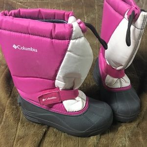 Columbia kids Snow boots Size 1